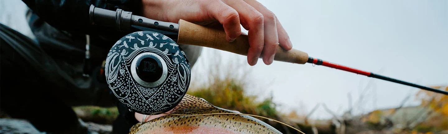 anglers roost fly reels Ross Animas 7/8 / Blackout / Reel tone drag knob sports an updated aesthetic with a lower profile and increased grip Ross Cimarron LT Fly Reels
