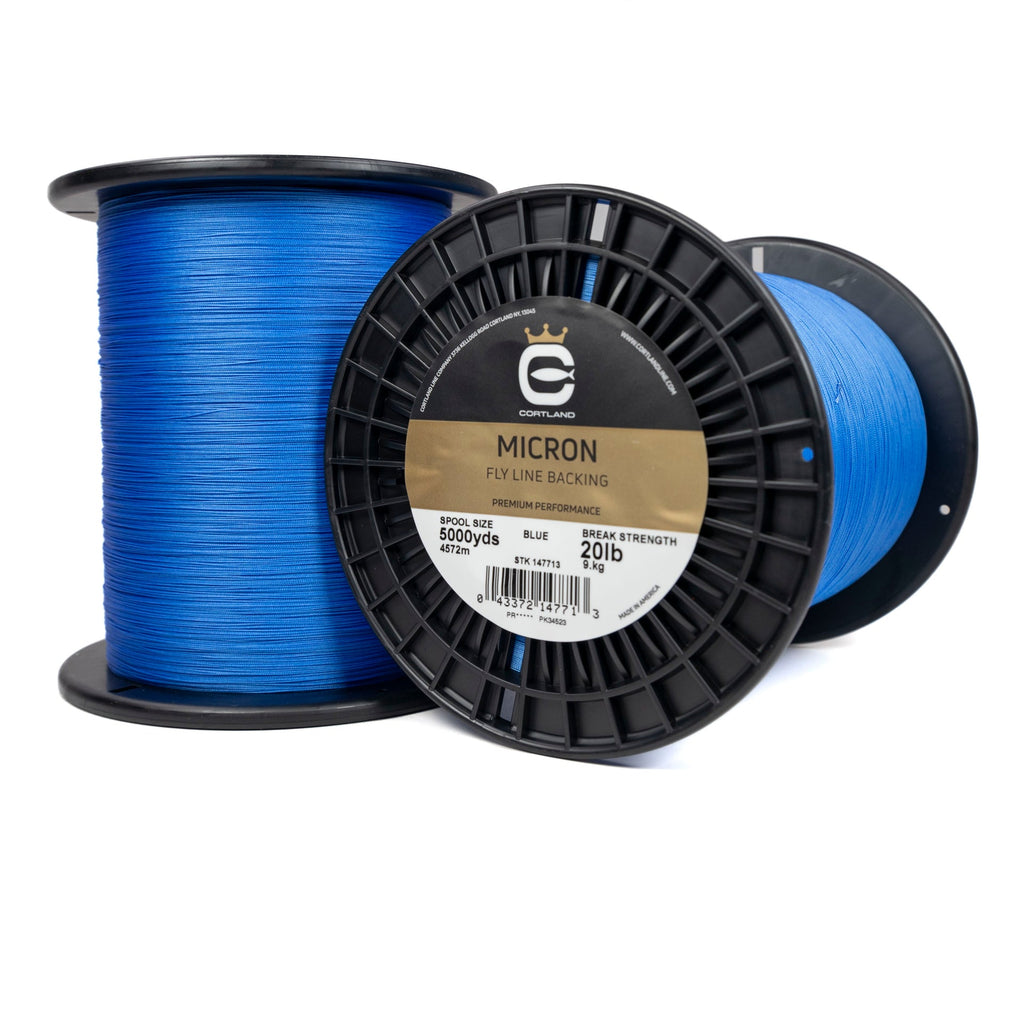 blue fly reel backing M MAXIMUMCATCH Maxcatch Braided Line for Fly Fishing 20/30lb(White, Yellow, Orange, Black&White, Black&Yellow, Blue, Pink, Green, Purple) resistant performance Micron Fly Line Backing -
