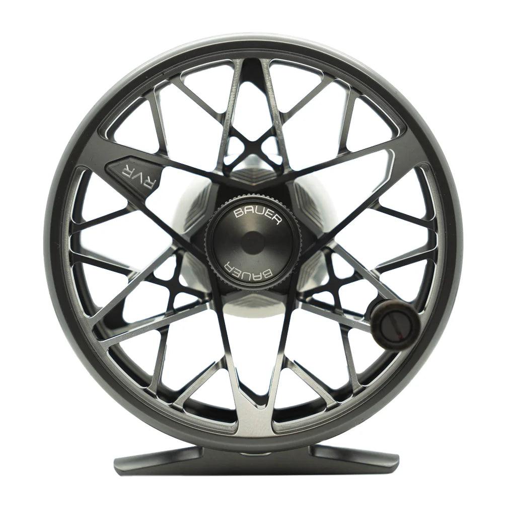 bauer fly reel dealers Bauer RVR Fly Reel - Charcoal/Silver