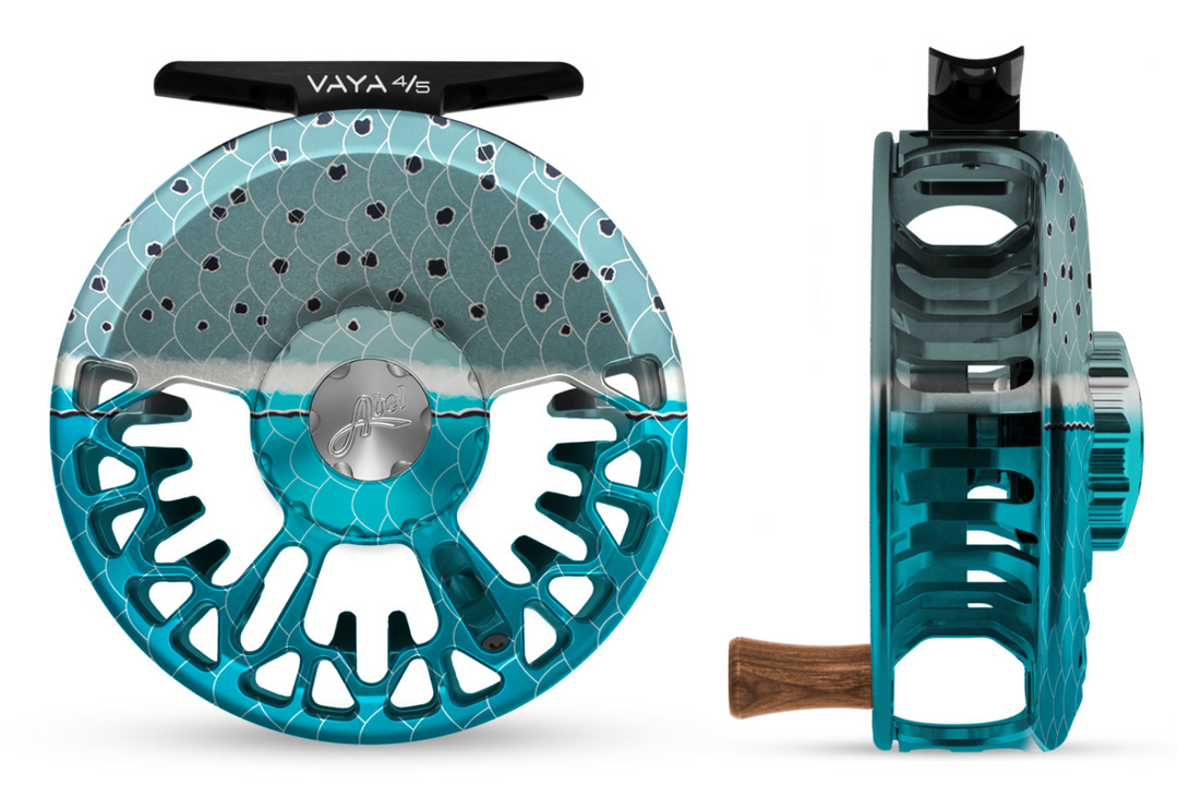 Abel Vaya Fly Reel In Fish Graphics