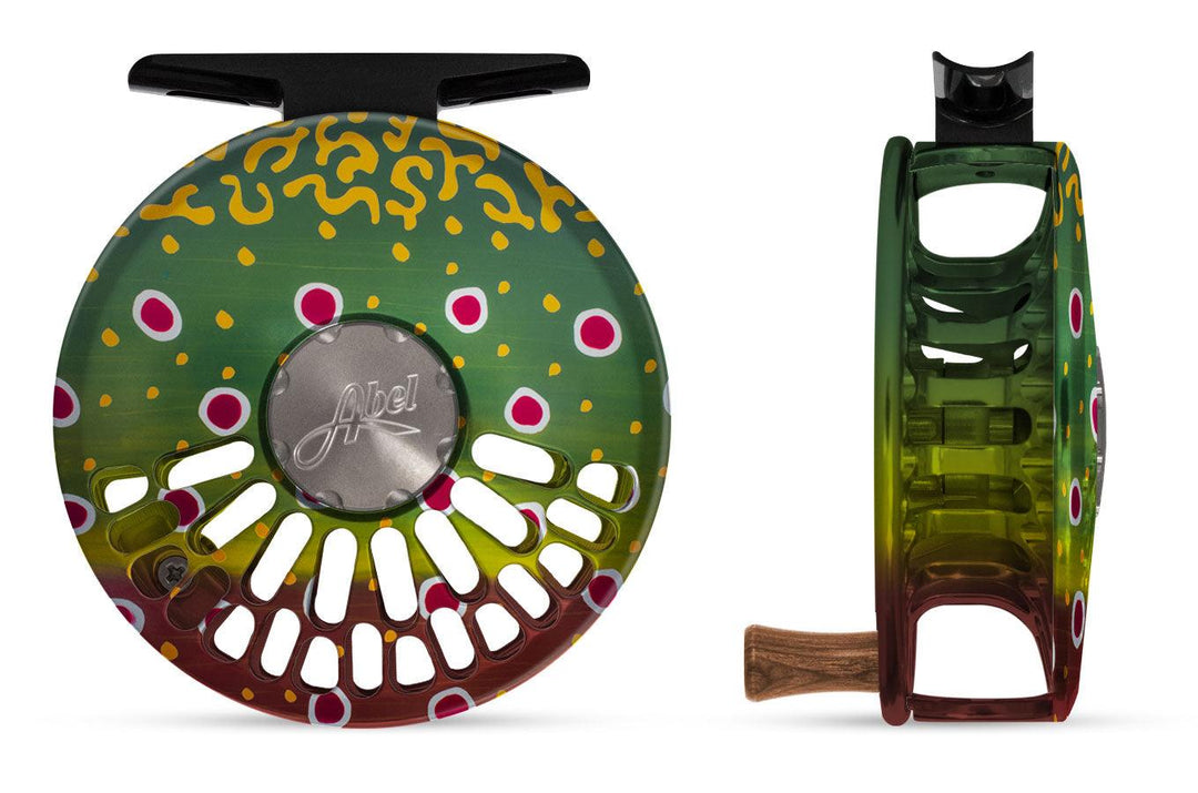 Abel TR Fly Reel In Fish Graphics 4/5 / Native Brook Trout