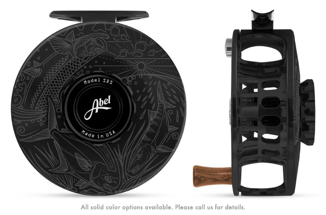 Abel SDS Solid Fly Reel In Solid Colors – Stillwater Fly Shop