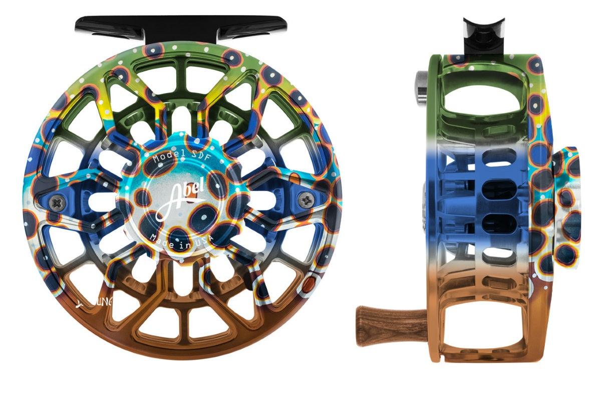 Sdf Fish Abel SDF Reel - Ported In Fish Graphics – Stillwater Fly Shop
